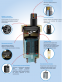 Автоматичний розповітрювач PrimoVent G3/8" з Aquastop і відсічним клапаном 1/2" - 2
